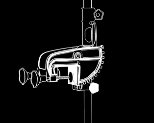 Turning the handle to the neutral position will shut down the motor from running. (figure.