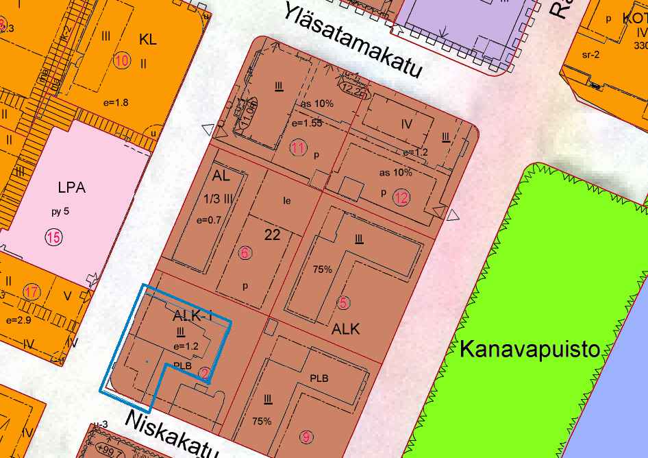 (1 / 6) LIITE 1: KOHTEESEEN LIITTYVIÄ KUVIA SELITYKSINEEN Kuva 1. Kino Karjala Vanha Jokela -kiinteistökokonaisuuden sijainti osana kaupunkikuvaa Kohde sijaitsee Niskakadun ja Torikadun kulmauksessa.