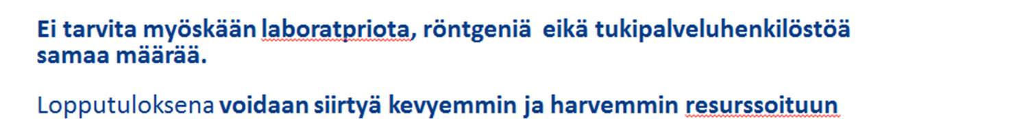 Laskelmassa on koko Eksoten alueella korvattu 14 lääkäriä ja 12