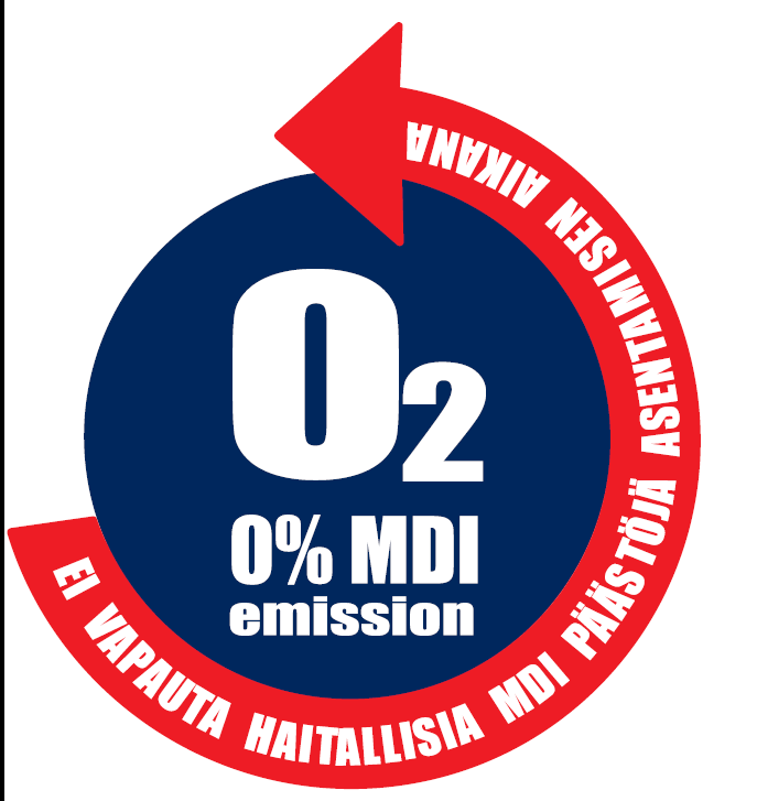 Pistoolivaahdot (isompaan työhön; niillä pääsee parempaan asennuksen laatuun ja työskentely on helpompaa) Kesä- ja talvivaahdot (eri vuodenaikoihin suunnitelluilla PU-vaahdoilla on oma