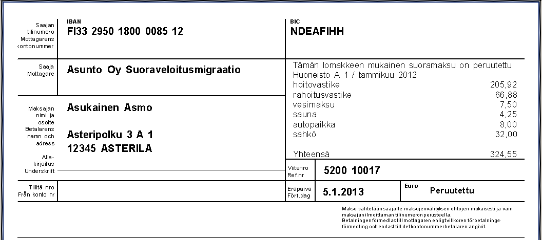 Asteri Isännöinti KÄYTTÖOHJEET 125/235 Valitse täplä kohtaan