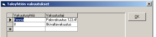 Jos olet käyttänyt lainaosuuslaskelmatoimintoa, saat joitakin lainojen perustietoja suoraan sieltä.
