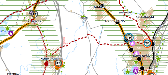 kunnat ja naapurikunnat: Helsinki, Espoo, Vantaa, Kauniainen, Järvenpää, Kerava, Kirkkonummi, Mäntsälä, Pornainen, Sipoo, Tuusula, Vihti, Riihimäki, Hausjärvi, Loppi.