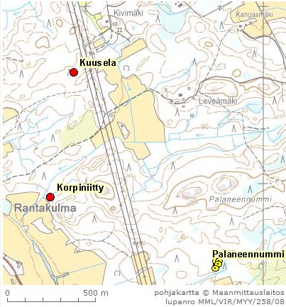 Maa- ja kallioperä Tämä esitys perustuu pääosin Keiron Oy:n tekemään luontoselvitykseen (2009)