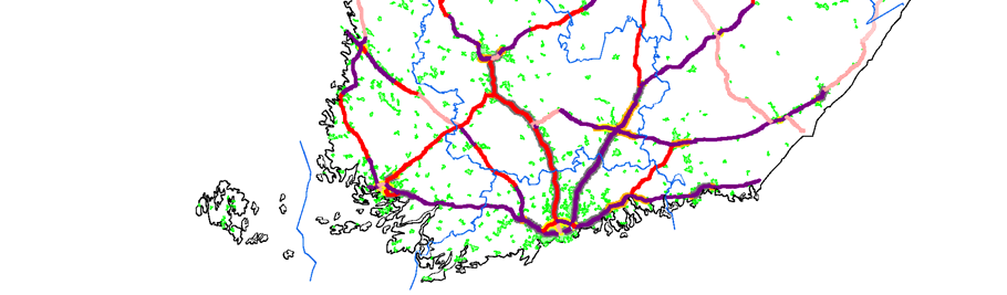 josta päätieverkon