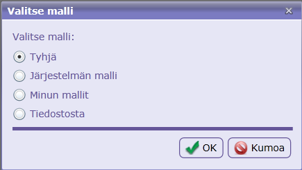 Klikkaamalla Ohjelmalliset pisteet kenttää sivun yläosassa, voit tehdä seuraavat valinnat: Tallentaa tiedostoon: Ohjelmoitavan pisteen voi tallentaa tiedostoon.