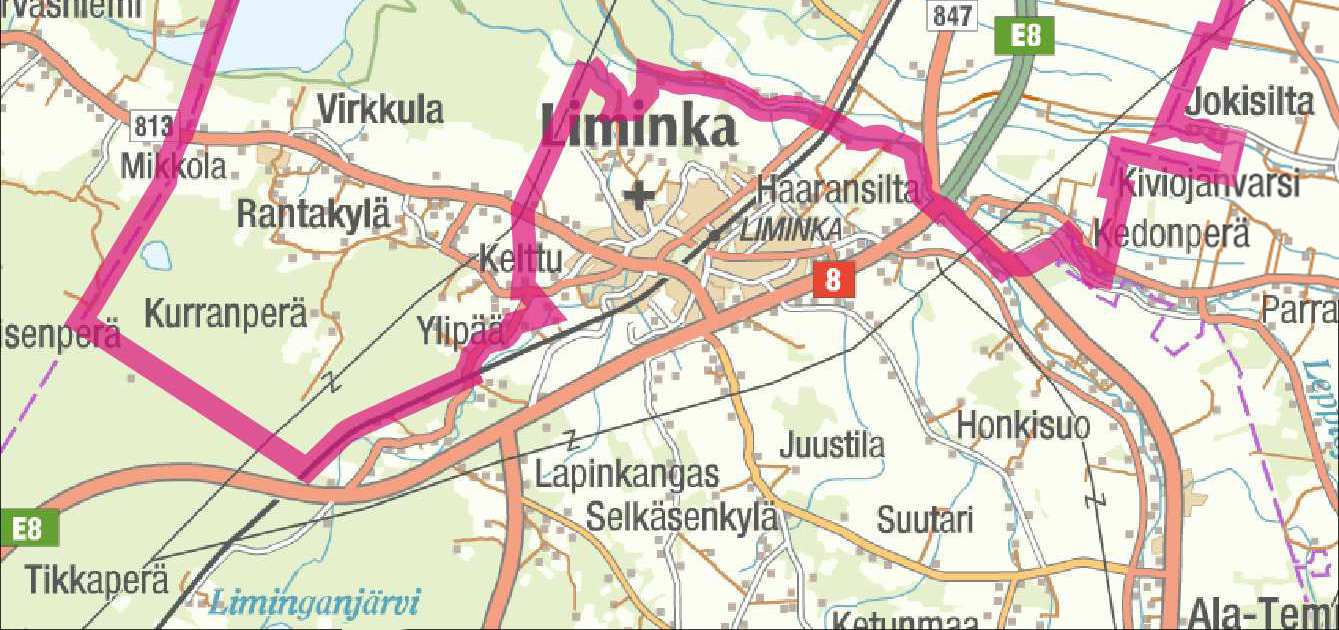 kulttuurimaisema-aluetta, Limingan lakeutta. Suunnittelualueeseen sisältyy tämän arvokkaan kokonaisuuden lisäksi sisältyy Tupoksen taajaman alue sekä Rantakylän ja Virkkulan kyläalueet.