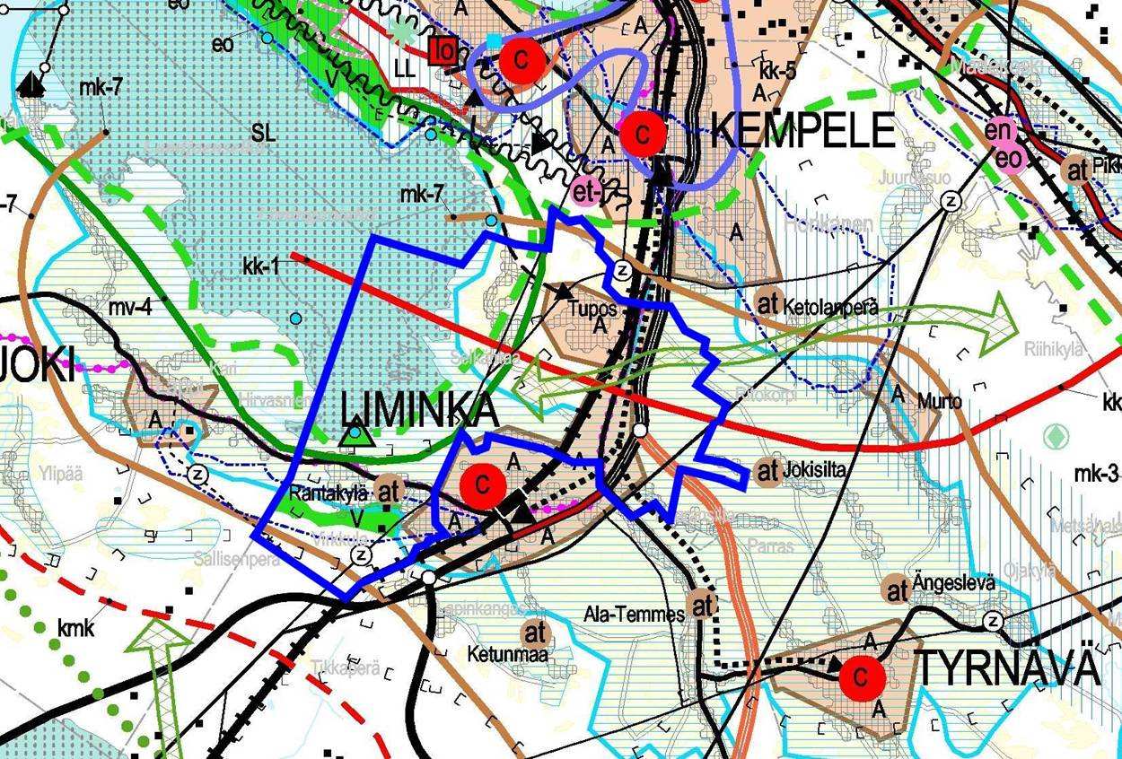 tavoiteohjelman suunnittelutyö. Tavoiteohjelma vuoden 1992 lopussa. Tavoiteohjelmaa on tarkistettu vuosina 2000 ja 2004.