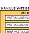 Koulutusohjelma koostuu kaikille