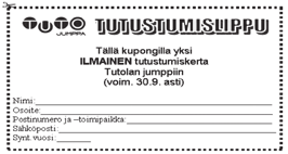 14 KUNTOSALI PANSIOSSA Pernontie 16 Tiedustelut puh.
