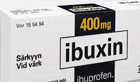 4-8 vuotiaille lapsille 200 mg enintään 3 kertaa vuorokaudessa. Pitkäaikaiseen käyttöön vain lääkärin määräyksestä. Käytön esteet: Yliherkkyys ibuprofeenille tai jollekin valmisteen apuaineista.