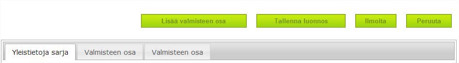 Tuotesettejä ei tarvitse ilmoittaa moniosaisina tuotteina, jos tuotesetin kaikista osista on tehty erilliset ilmoitukset.