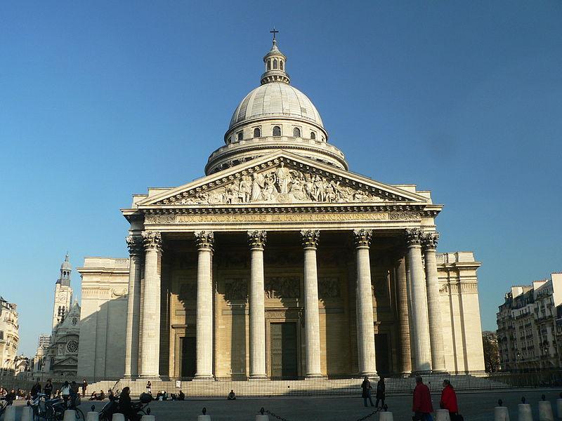 Pariisin Pantheon, entinen Pyhän Genovevan kirkko.