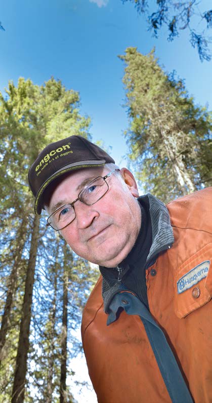 Metsänomistaja arvostaa toimivaa puukauppaa Pihtiputaalainen Iikka Pennala on aktiivinen metsänomistaja, joka tekee itse suuren osan metsiensä hoitotöistä.