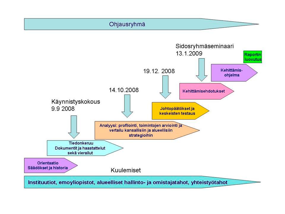 Kaavio 1. Selvitystyön menetelmät.