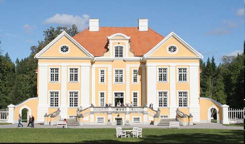 36 HARVINAISET HELMET Viron kaunista pohjoisrannikkoa Virolaista tekstiilitaidetta ja kartanoita 18. 19.6.2011 Kahden päivän kulttuurikierros Pohjois-Virossa tarjoaa tiiviisti monta kohdetta.
