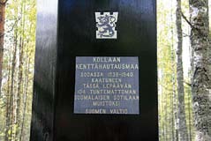 Asiantuntijaopas ja matkanjohtaja evl Ilmari Hakala ja Leena Hakala Sortavala Ajamme Niiralan raja-aseman kautta Sortavalaan, viimänen tervehrys ja Tuntemattoman sotilaan matka alkaa.