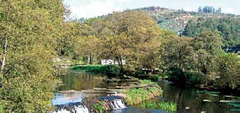 8 SANTIAGO DE COMPOSTELA Padron Caldas de Reis Pontevedra O Porrino TUI Monte do Gozo Sarria Pedrafita do Cebreiro Samoksen San Julianin luostari Camino Frances on yksi suosituimmista