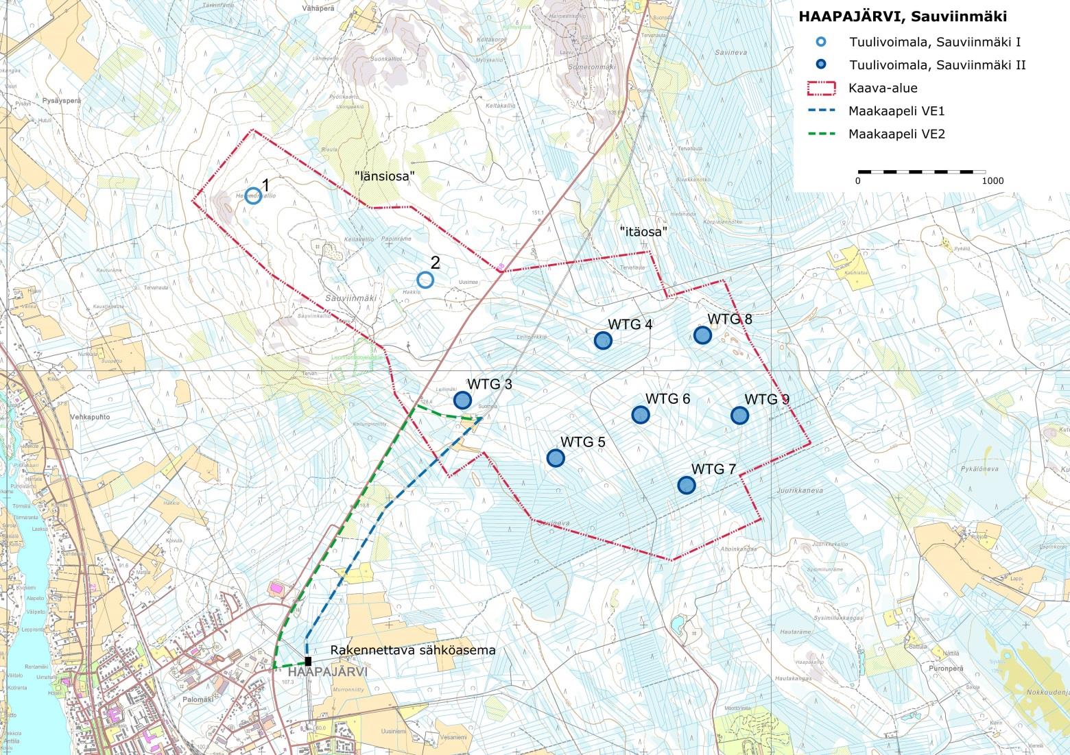 FCG SUUNNITTELU JA TEKNIIKKA OY KAAVASELOSTUS 2 (46) Kuva 1.