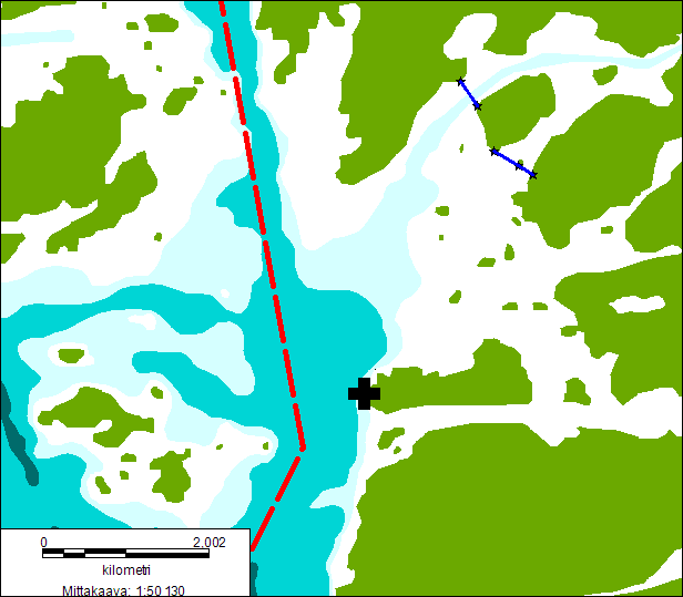 taakse jää suojaan virkistyskäytössä olevaa rantaa ja ekologisesti monimuotoisia alueita, kuten Natura-lintulahdet ja -rannat.