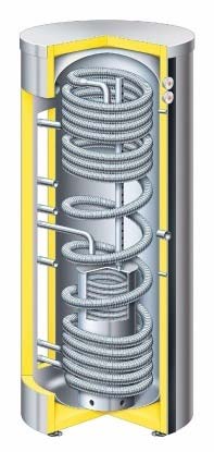VITOCELL 360-M Combi cylinder with stratification heating lance, 750 and 1000 litre Multi-mode DHW buffer cylinder with connections for several heat sources Total capacity 750 1000 litres Heating