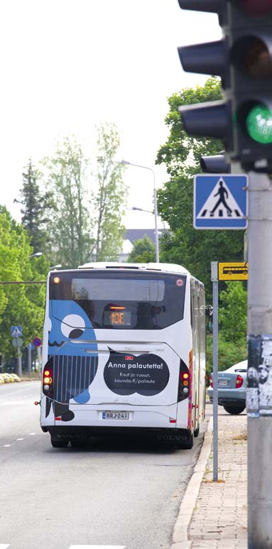 Kävely, pyöräily, joukkoliikenteen käyttäminen tai vaikka kimppakyyti on monessa tapauksessa paitsi energiatehokkaampi, myös merkittävästi edullisempi ja miellyttä- Liiku sujuvasti!