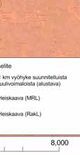 5 YLEISKAAVAT Osayleiskaava-alueella on pääosin voimassa