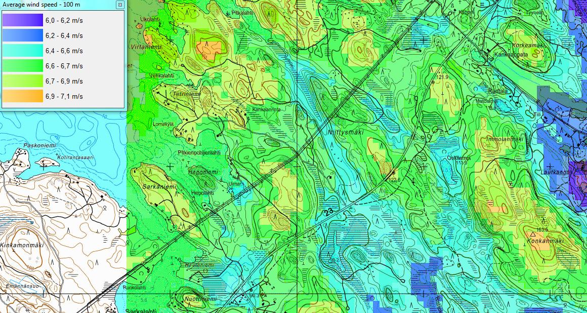Merja Paakkari 20.11.2011 7(7) Konkanmäki teknistaloudellinen analyysi Ympäröivä maasto Alue sijaitsee Unnukka-järven kaakkoisrannalla.