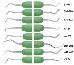 Gracey 201-202 66635 Gracey 203-204 66636 Gracey 205-206 66637 Gracey 207-208 66638 Gracey 209-210 66639 Gracey 211-212 66640 Gracey 213-214 1 kpl Paikkausinstrumentit 66641