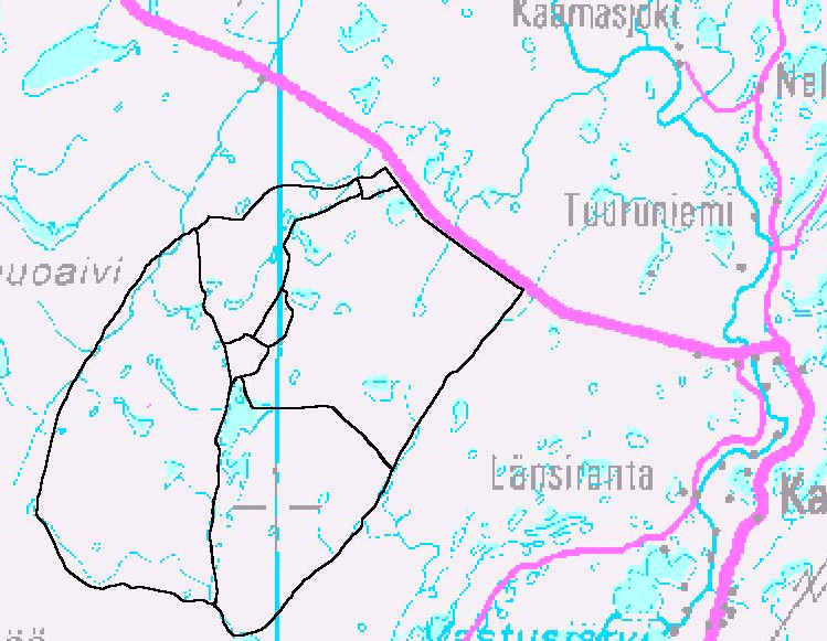 3. Aineisto ja tutkimusmenetelmät 3.1. Tutkimuksen suorituspaikka Tutkimus suoritettiin Paliskuntain yhdistyksen Kaamasen porokoetarhalla.