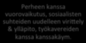 aloi:eisuus, katsekontako, nonverbaali viesontä, luetun ymmärtäminen, keskustelun aiheet Perheen kanssa