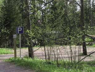 Jos maanomistaja on pohjustanut tien viereen pysäköintipaikan, saa omistaja hallintaoikeuden perusteella määrätä sen käytöstä.