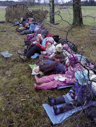 Metsässä voi useimmiten toimia jokamiehenoikeudella. Kuva: Suomen Latu.