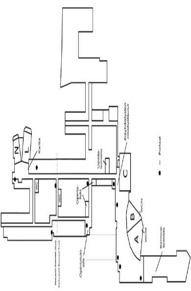 Päärakennuksen Ja Otaniemen kartat 1. kerros 2.