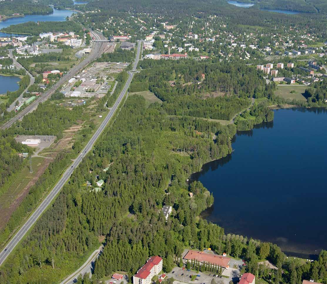 3/3 ALKUSANAT. Suunnielman arkoius ja avoiee Kaisen Karanonrannan lähiympärisön yleissuunnielma ja rakennusapaohje (jakossa LYRO) on laadiu äydenämään alueen asemakaavaa.