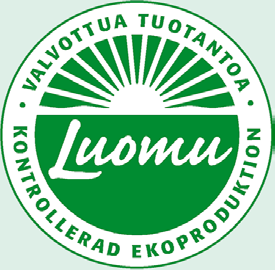 Euroopan Unionin luomutunnuksen, Eurolehti-merkin käyttö Euroopan unionissa tuotetuissa valmiiksi pakatuissa luomutuotteissa on pakollisena merkintänä unionin luomutunnus eli Eurolehti-merkki.