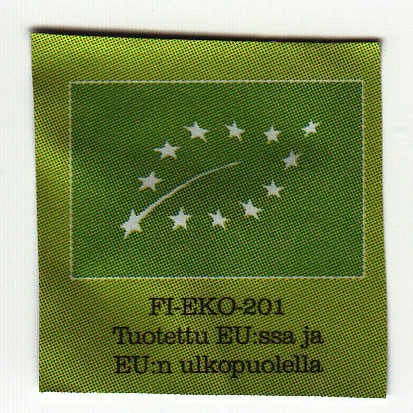 Alkuperämerkinnän kielimuodot löytyvät asetuksen (EY) N:o 834/2007 eri kieliversioiden artiklasta 24.