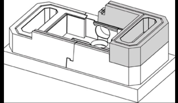 If fresh air supply is connected from below, item 5 closes the hole in element 4.