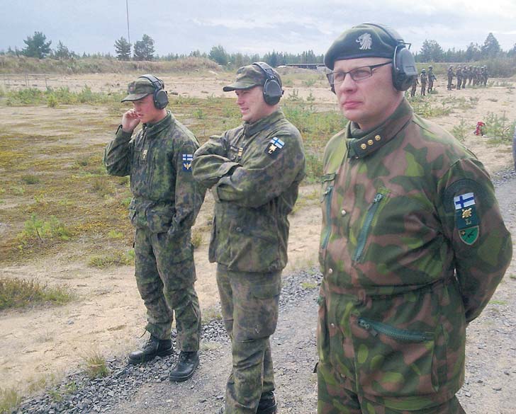 20 3 /2009 Pohjanmaan Maanpuolustaja Lokakuu 2009 KOTU-palsta Yksikön toimintaa testattiin Lohtajalla Keski-Pohjanmaan koulutus- ja tukiyksikköä (KOTU) testattiin puolustusvoimien vapaaehtoisessa