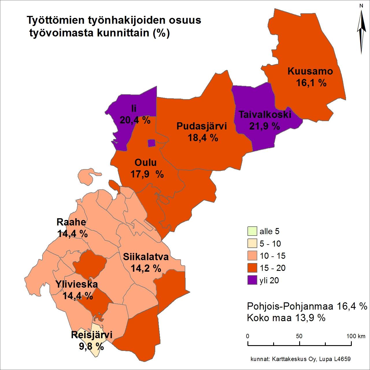 joulukuusta Työttömiä työnhakijoita oli 2 700 enemmän kuin vuotta aikaisemmin Lomautettujen määrä nousi