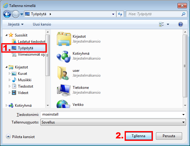 3. Kun lataus on valmis, etene oppaan seuraavalle sivulle poistaaksesi Symantec Endpoint Protectionin.