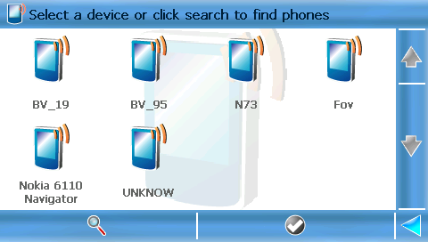 Bluetooth-yhteyden ottaminen käyttöön ja poistaminen käytöstä Käynnistä Bluetooth-yhteys valitsemalla Päävalikko > Puhelin > Aktivoi Bluetooth.