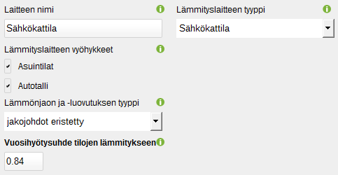 Takalle ei valita lämmönjakojärjestelmää, koska lämpö siirtyy takan pinnalta suoraan sisäilmaan ilman huomattavia häviöitä. 7. Tallenna painamalla. 8.