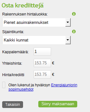 8 Laskentatulosten tarkastelu Energiajunior laskee annettujen tietojen perusteella rakennuksen laskennallisen energiankulutuksen.