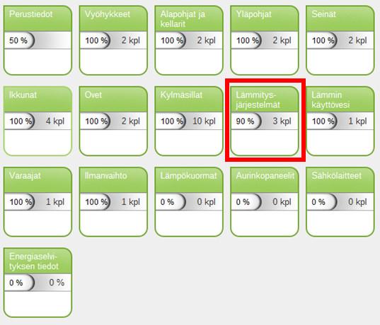 9 Suunnitelman muokkaaminen Tässä osiossa näytetään, miten laskentatuloksia voidaan käyttää rakennusprojektin energiatehokkuuden parantamiseksi.