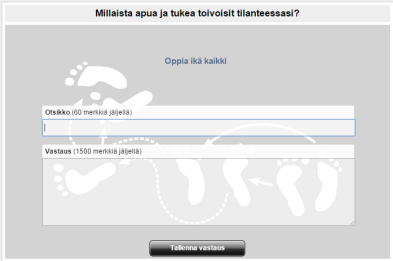 4 Mikä auttaisi sinua elämässä eteenpäin?