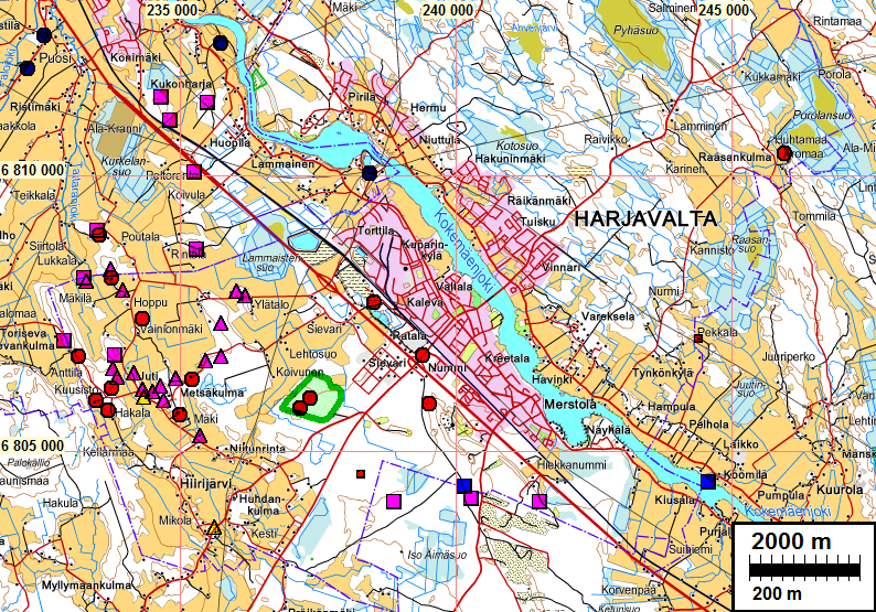 2 Sisältö Perustiedot... 2 Yleiskartat... 3 Lähtötiedot... 4 Inventointi... 4 Tulos... 5 Lähteet... 5 Muinaisjäännökset... 5 HARJAVALTA KRAAKANMÄKI 1... 5 HARJAVALTA KRAAKANMÄKI 2... 10 Yleiskuvia.