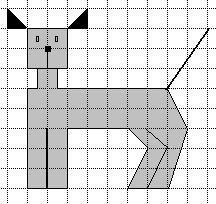 Tehtäviä 1. Onko väite totta? Kun kaksi yhtenevää kuviota asetetaan päällekkäin, on päällekkäin sattuvat osat ovat toistensa vastinosia.. Jäljennä kuviot vihkoosi ja jaa ne kahteen yhtenevään osaan.