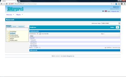 Client Apparatus RECO truck Device Database Raportointi Kosteus (lab) ID_TOOLBOX