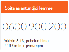 Elisa Oyj Palvelukuvaus 7 (9) 6.3 Toimitusaika 6.4 Tietoturva 7 Palvelun käyttö 7.1 Käyttötuki simmäinen kuukausimaksu joko maksukortilla tai laskulla.